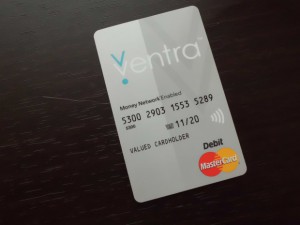 バスのカード（Ventra）