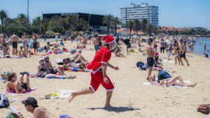 Beach christmas